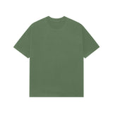 Frost Green Kayzen Dark Wraith Warrior Oversized
T-Shirt front view - drop shoulder boxy lightweight feel
sage cool tone base | Premium 240GSM back print
oversized tee India