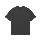 Black Kayzen JJK Anime Strength in Silence Oversized
T-Shirt front view - drop shoulder boxy heavyweight fit
dark contrast base | Premium 240GSM back print
oversized tee India