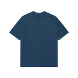 Navy Blue Kayzen One Life One Love Oversized TShirt front view - drop shoulder boxy heavyweight fit
deep navy bold base | Premium 240GSM back print
oversized tee India